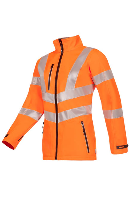 547A Softshell Jerica fluo oranje XL