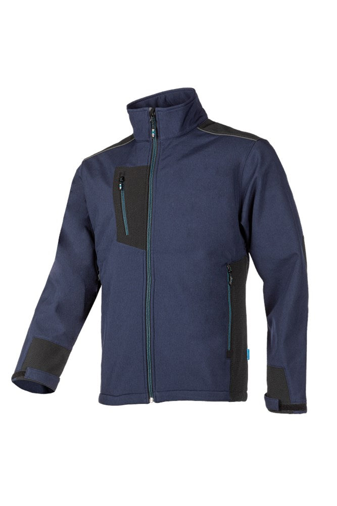 577A Softshell Garlin Marineblauw M
