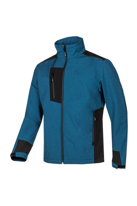 577A Softshell Garlin Petrol Blauw S