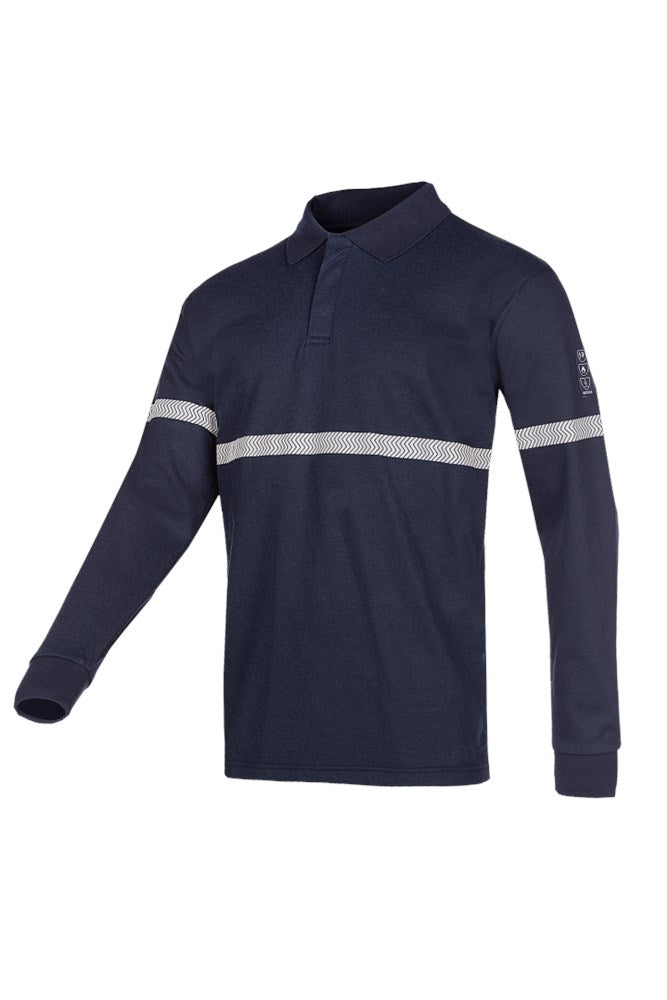 580A Polo Bladel marineblauw M