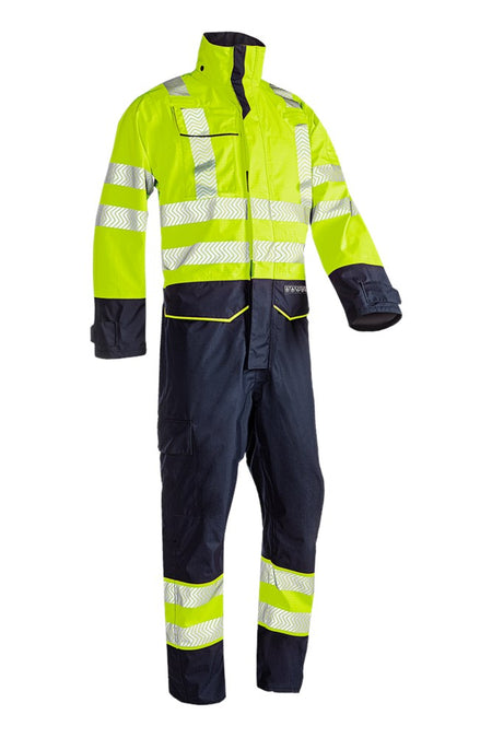 5909 Winteroverall Bjordal fl geel/mar L
