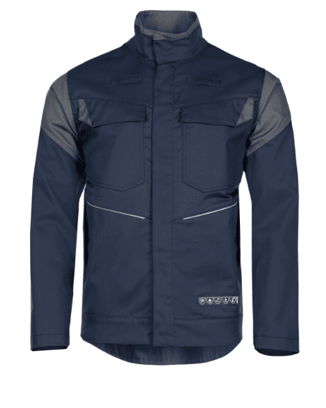 601U ECO Werkjas Orel ARC navy/grijs S