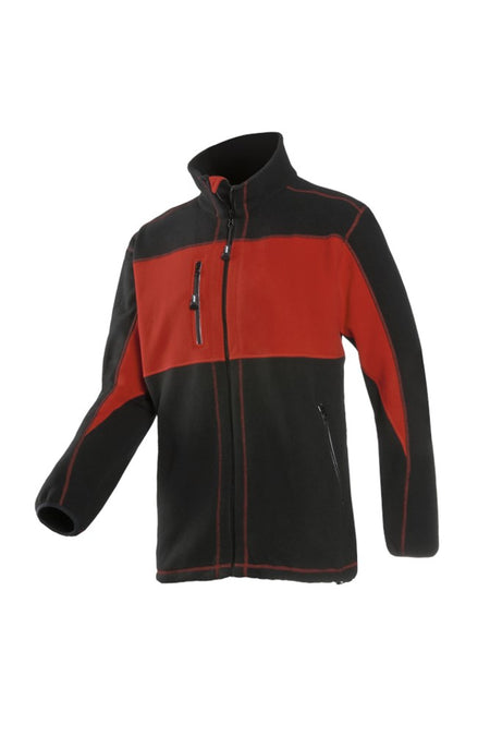 611Z Fleece Durango rood/zwart XL