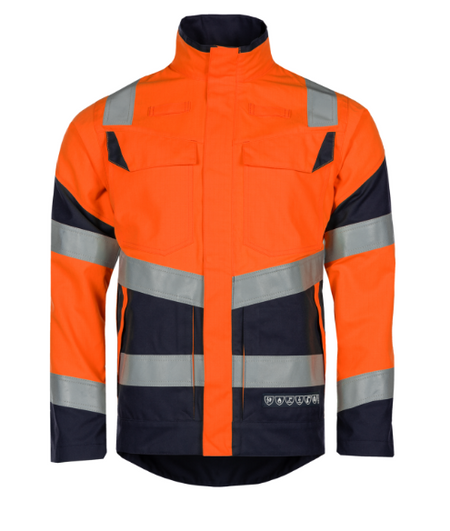 616U Werkjas Pictor fluo-oranje/navy M