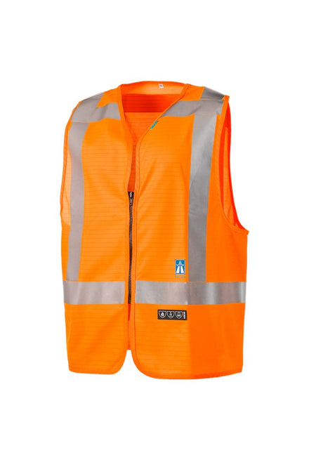 620A FR AST Gilet Sarvan fluo oranje 3XL