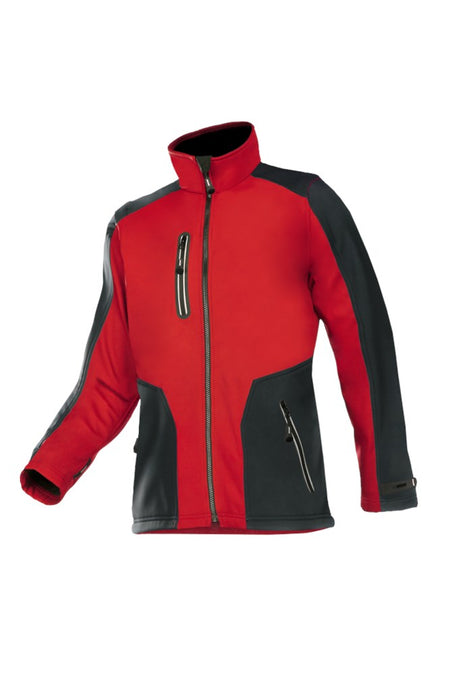 624Z Softshell Torreon rood/zwart M