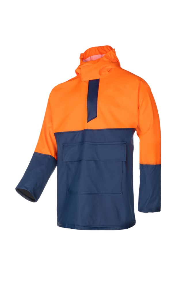 660A Jas Staffin fl oranje/mar S