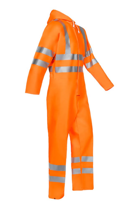 6936 Overal Etna fluo oranje M