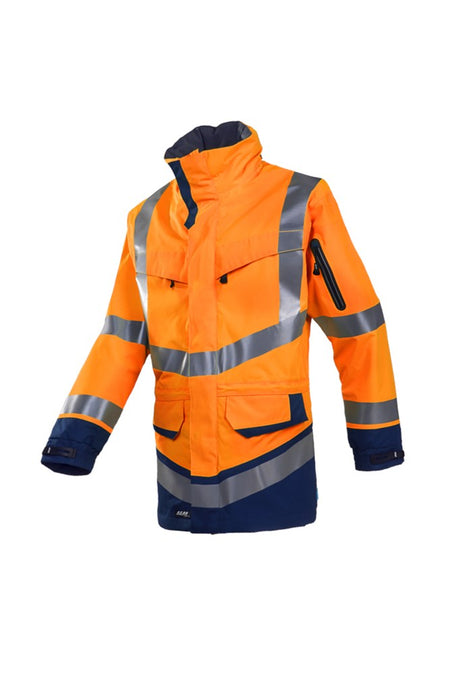 708Z Parka Windsor fl oranje/mar L