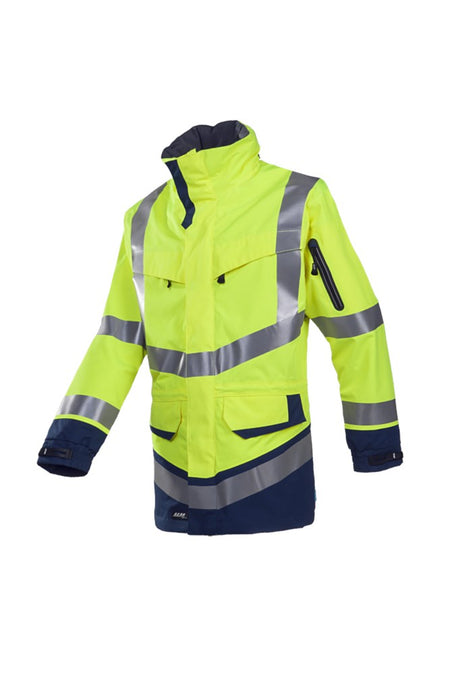 708Z Parka Windsor fl geel/mar 3XL