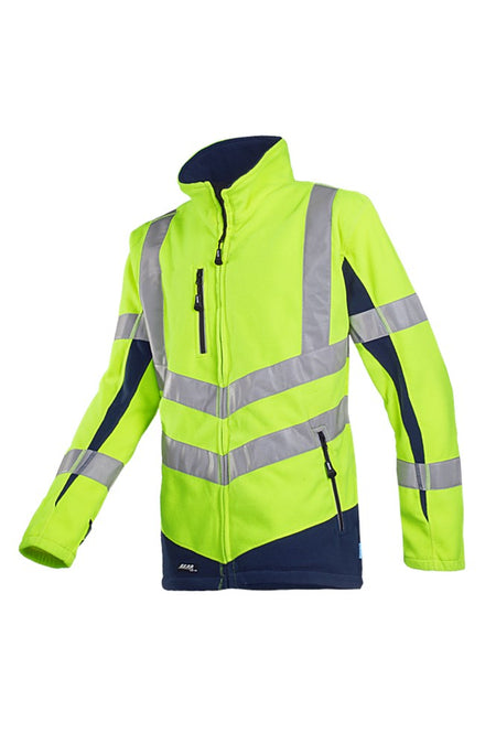 711Z Fleece Senic fluo geel/marine XL