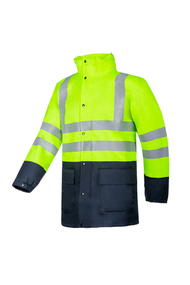 798Z Jas Belvill fluo geel/marine M