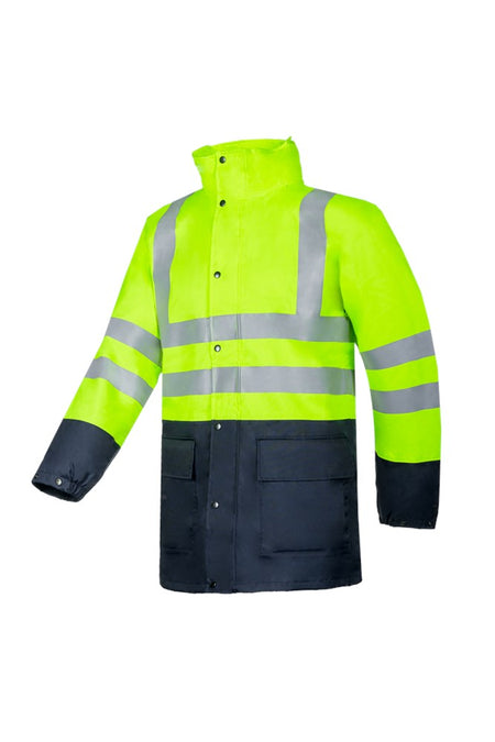 798Z Jas Belvill fluo geel/marine M