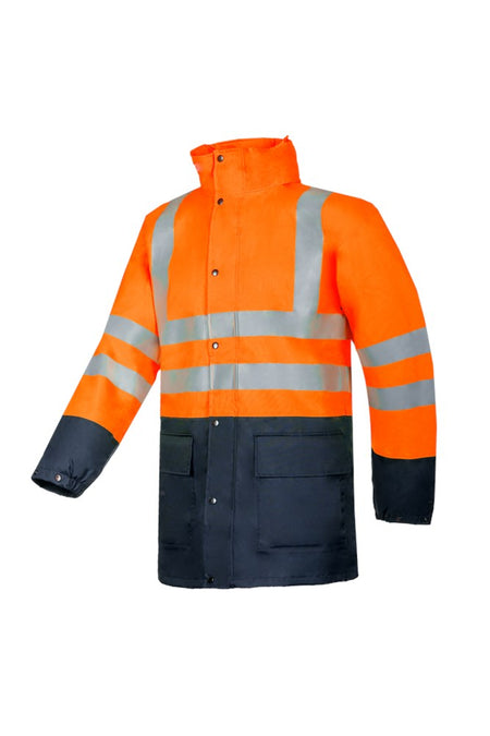 798Z Jas Belvill fluo oranje/marine 3XL