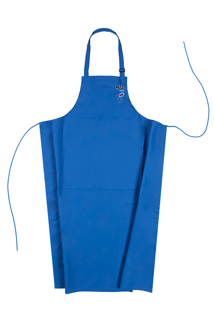 8195 Schort Nantou korenblauw UNI