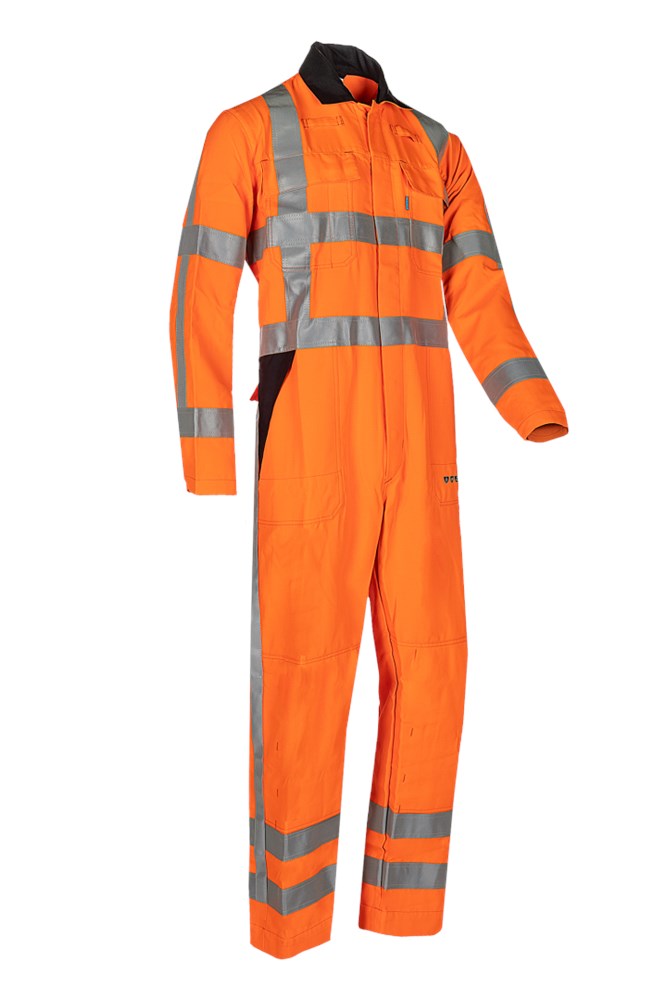 850V Overall Marrum fluo oranje R44