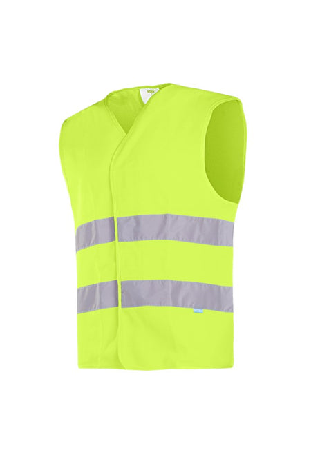 9044 Gilet Elba fluo geel 5XL