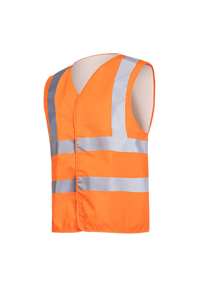9092 Gilet Lacona fluo oranje M