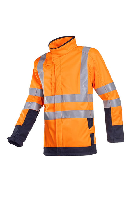 9633 Softshell Playford fl oranje/mar 5X