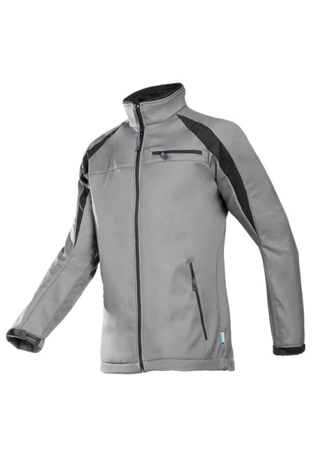 9834 SOFTSHELL PIEMONT Grijs/Zwart 3XL