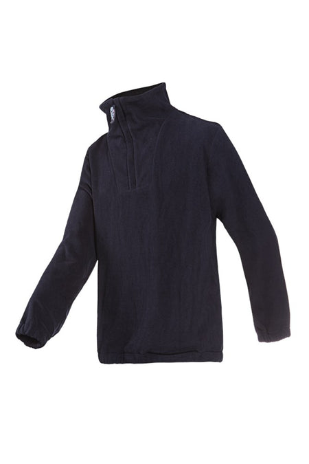 9854 Fleece Urbino marineblauw 3XL