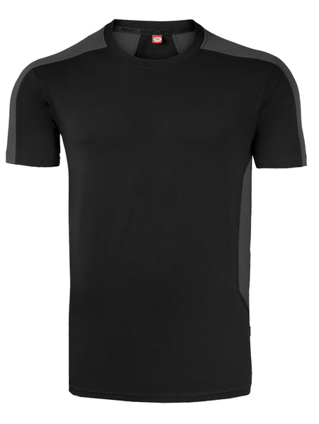 Havep 10072 T-shirt charcoal/fl geel 4XL