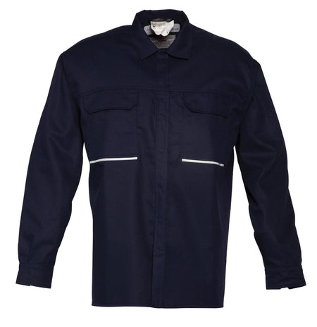 Havep 1648 Hemd lange mouw marine, 3EL