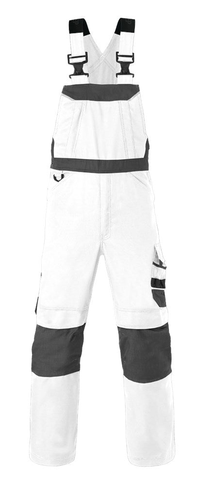 Havep 20195 Am. overall wit/grijs, 44