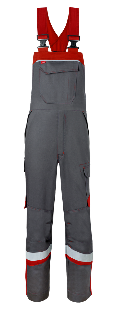 Havep 20288 Am. overall grijs/rood, 66