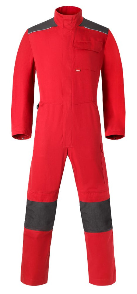 Havep 20320 Overall rood/grijs, 58