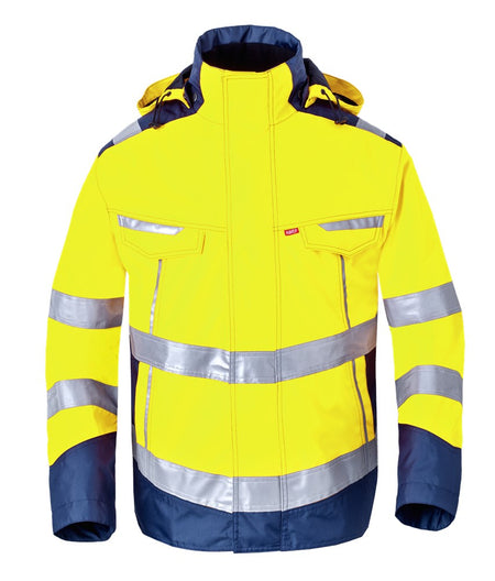 Havep 50217 Parka fluo geel/marine, M