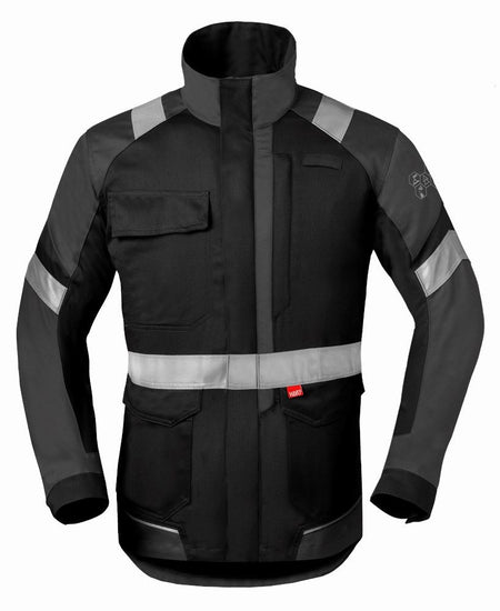 Havep 50285 Korte jas zwart/grijs, 58