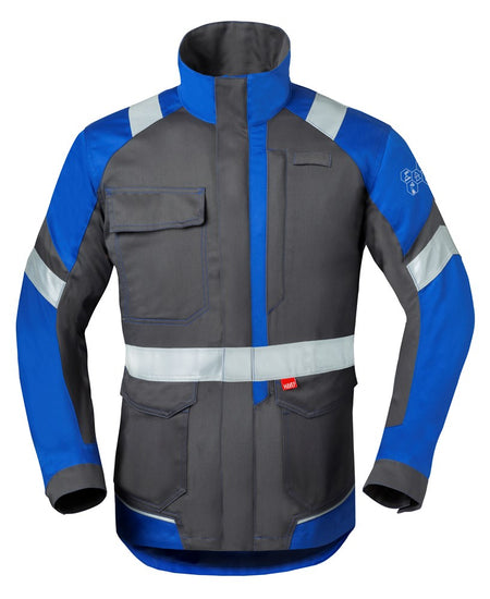Havep 50292 Korte jas  grijs/k.blauw, 60