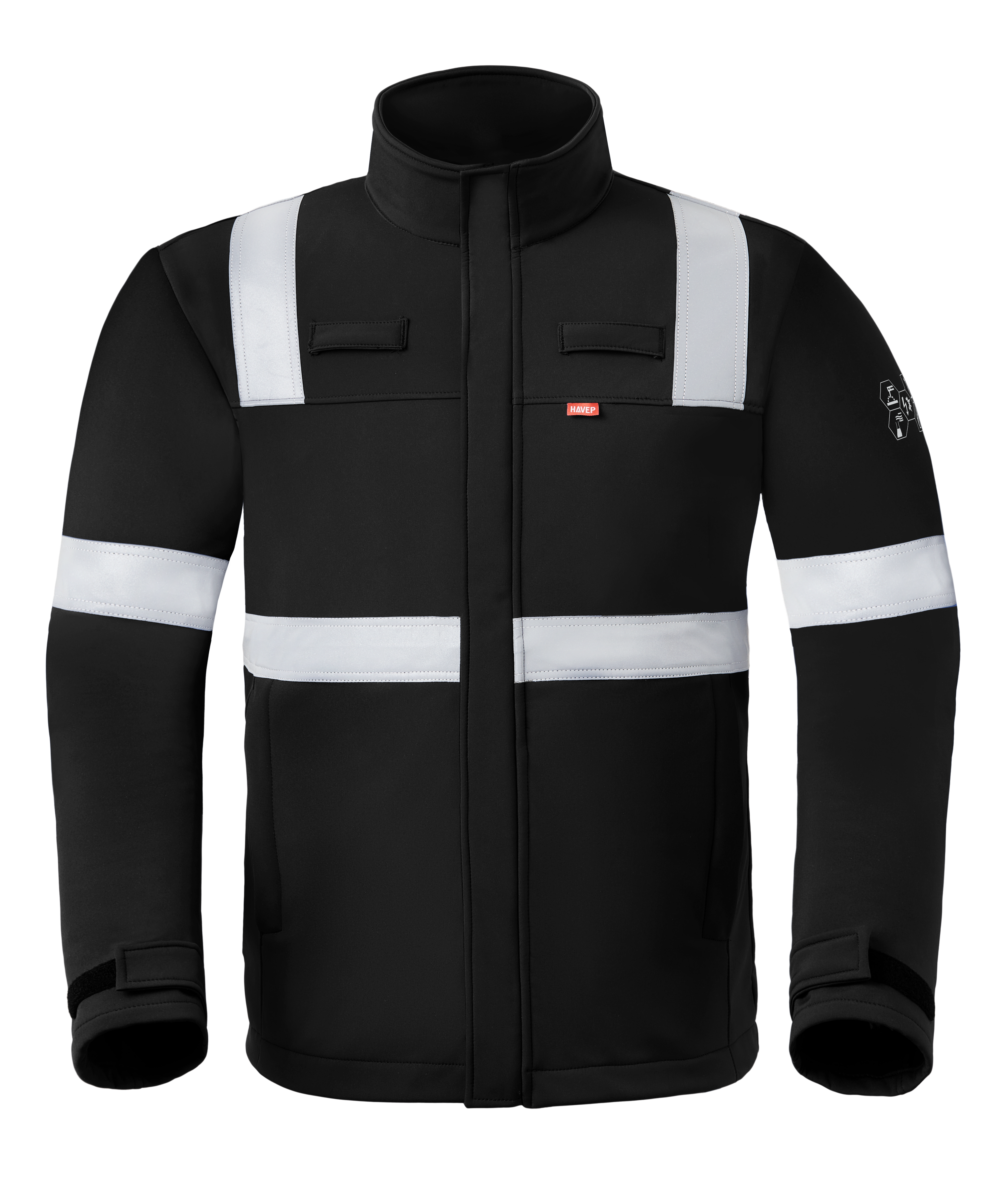 Havep 50383 Softshell 5-Safety zwart 5XL