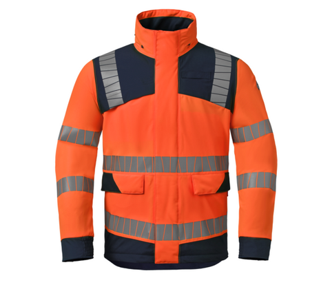 Havep 50423 Parka fluo or./ind. blue S