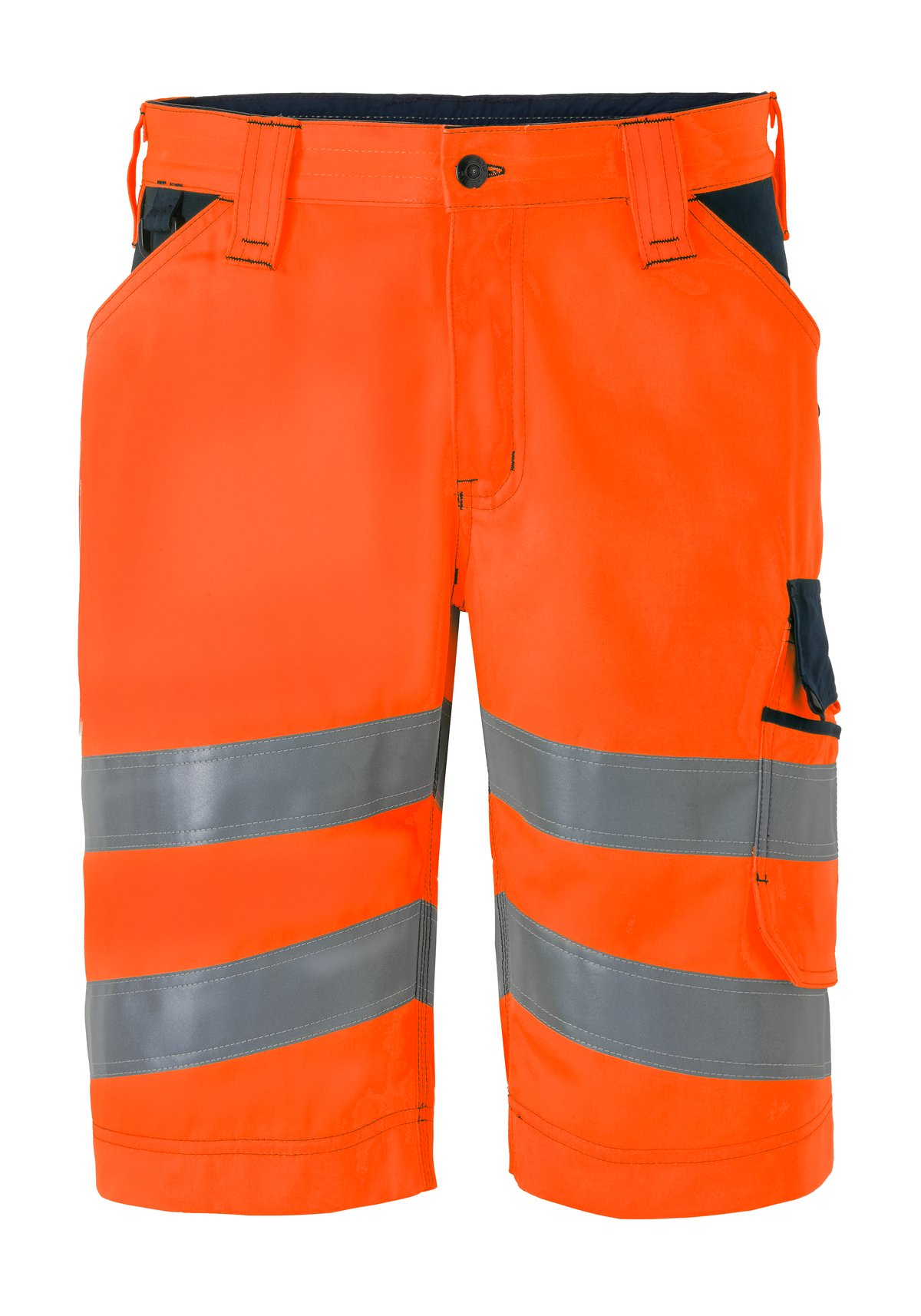Havep 80232 Bermuda fluo oranje/denim 50