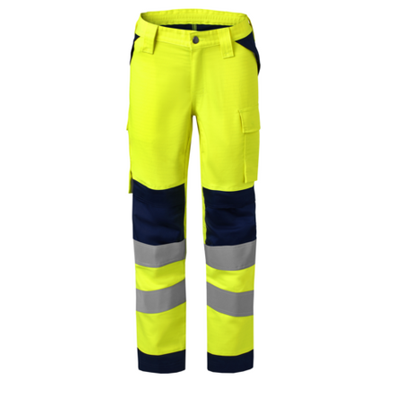Havep 80621 Werkbroek W Multi P ge/bl 44