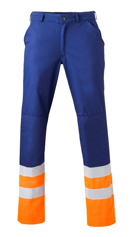 Havep 8397 Werkbroek marine/fl.oranje 56