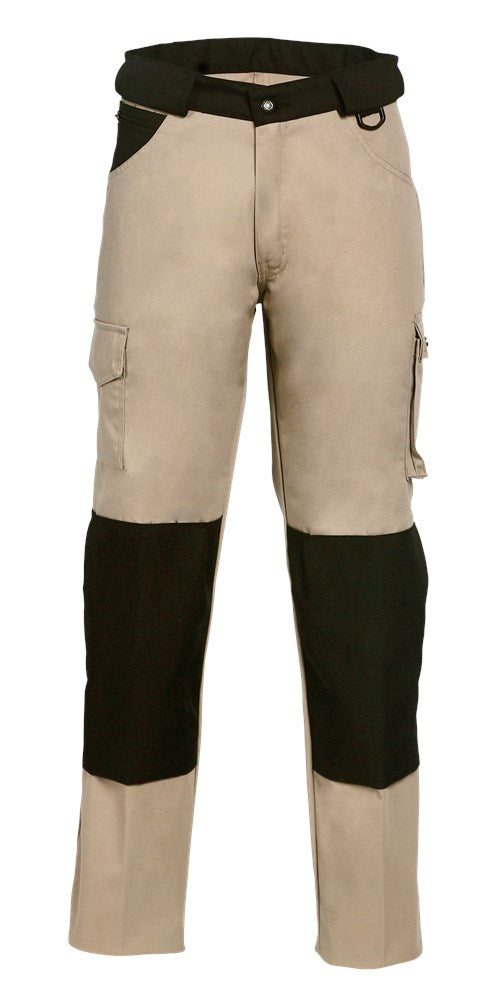 Havep 8657 Werkbroek camel/zwart, 44