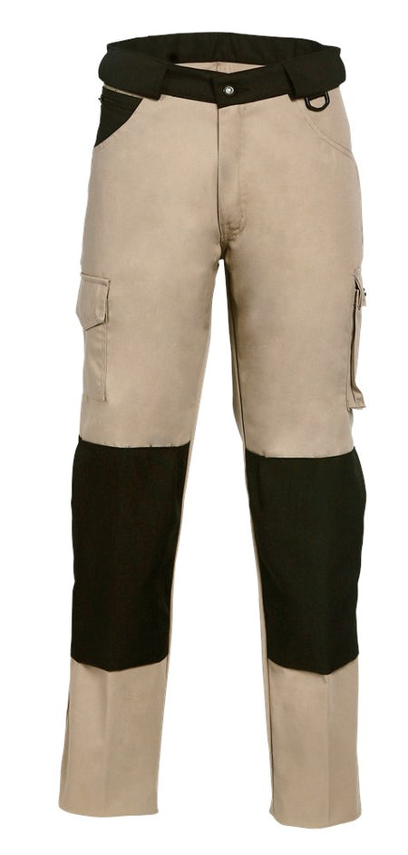 Havep 8657 Werkbroek camel/zwart, 58