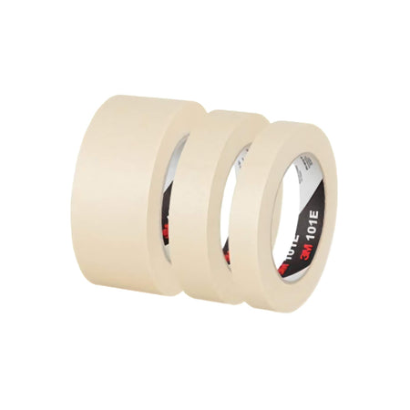 3M - 101E Papieren afplaktape tot 60°C - Duopro.nl