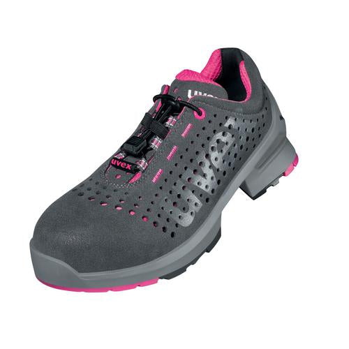 uvex 1 ladies S1 85617 grijs/roze, 35