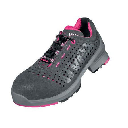 uvex 1 ladies S1 85617 grijs/roze, 41