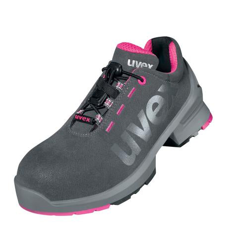 uvex 1 ladies S2 85627 grijs/roze, 35