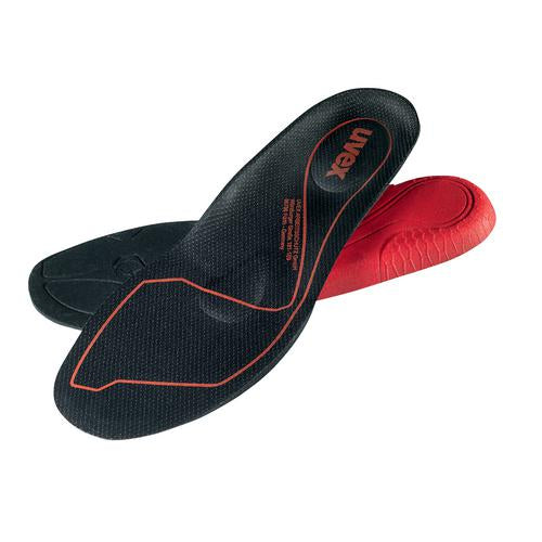 uvex Insole 95347 zw/rood, mt 36