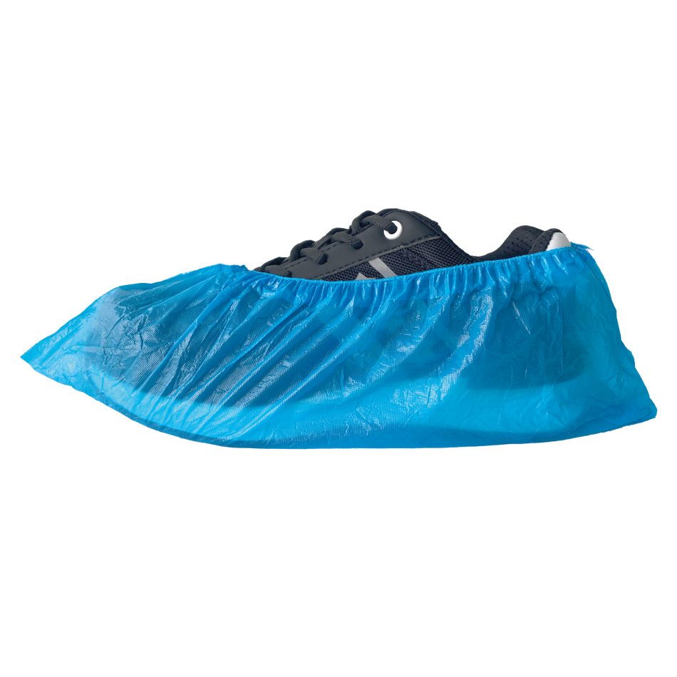 Overschoen PE Blauw 30mu 40x15cm à 100st