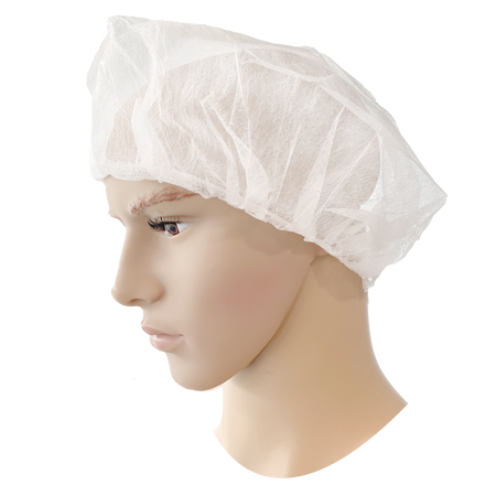 Baret PP Wit 53 cm à 100 stuks