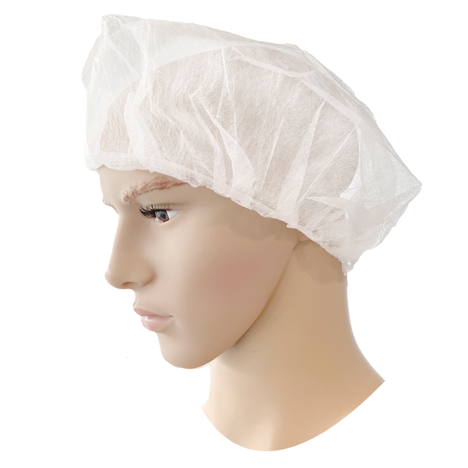 Baret PP Wit 53 cm à 100 stuks