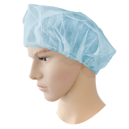 Baret PP Blauw 53 cm à 100 stuks