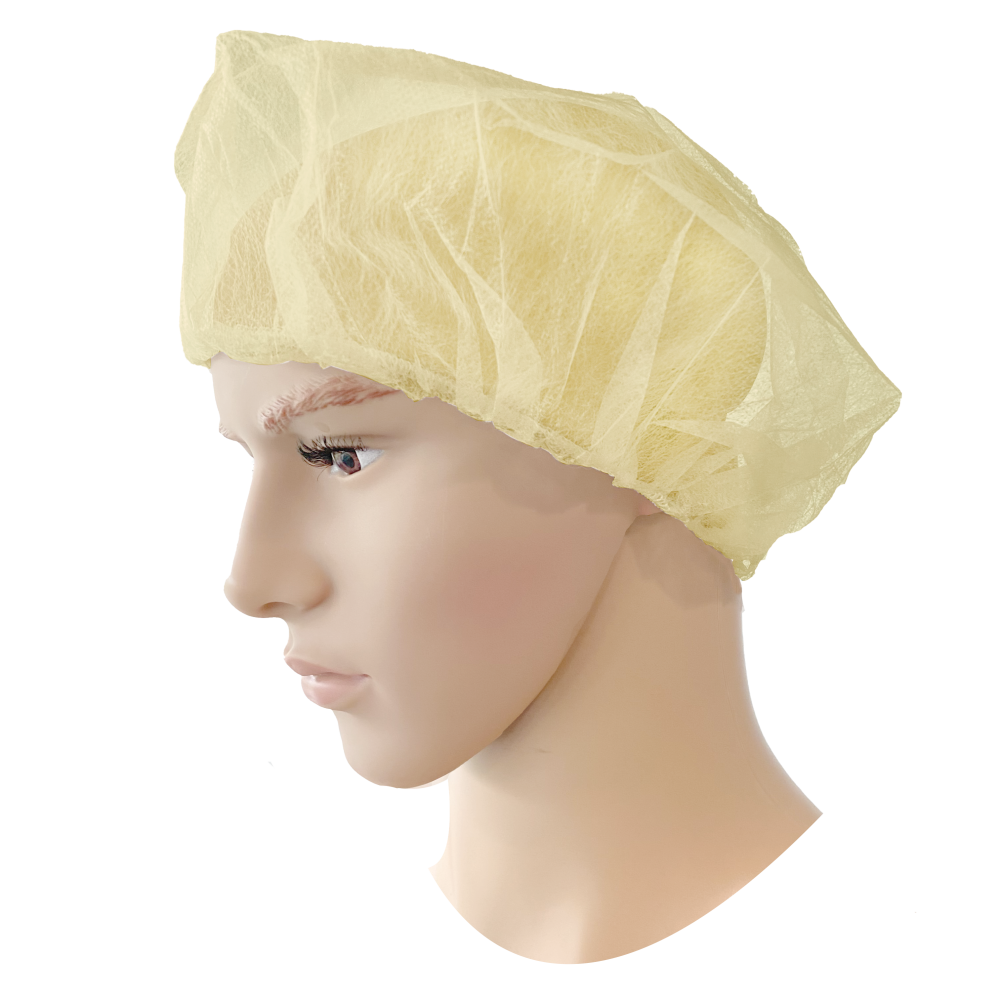 Baret PP Geel 53 cm à 100 stuks